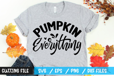 Pumpkin everything svg