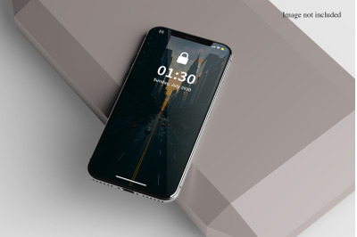 Closeup on Smartphone Mockup