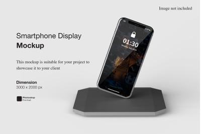 Smartphone Display Mockup