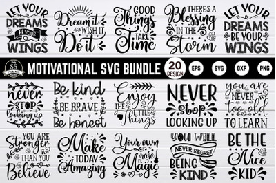 Motivation Svg Bundle