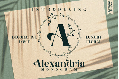 Alexandria Monogram