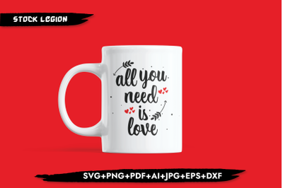 All You Need Is Love SVG