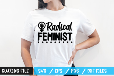 Radical feminist svg