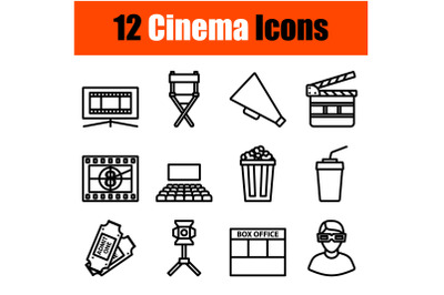 Cinema Icon Set