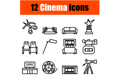 Cinema Icon Set