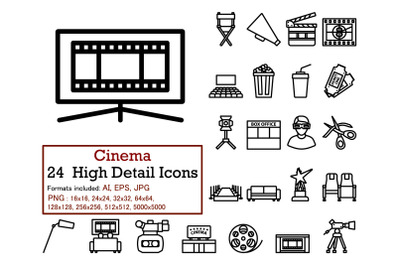 Cinema Icon Set