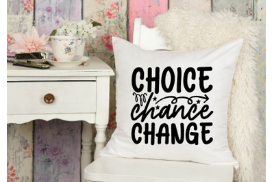 choice chance change svg design