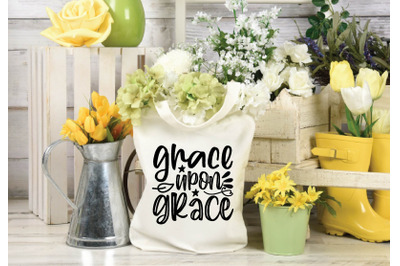 grace upon grace svg design