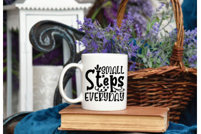 small steps everyday svg design