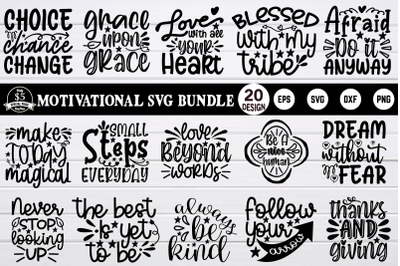 Motivation Svg Bundle vol 2