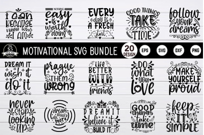 Motivation Svg Bundle vol 3