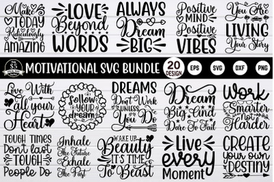 Motivation Svg Bundle vol 4