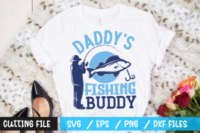 Daddys Fishing Buddy 1 svg