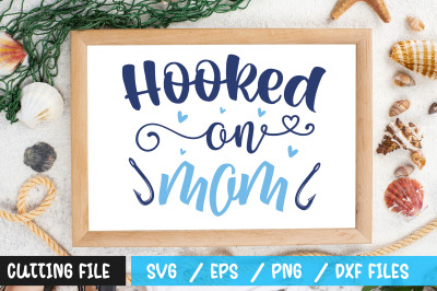 HOOKED ON daddy-01 svg