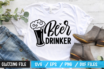 Beer drinker svg