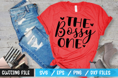 The bossy one svg