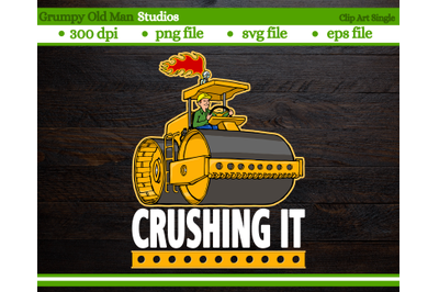 steamroller | crushing it