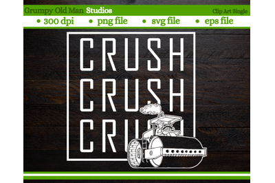 crush crush crush| bulldozer