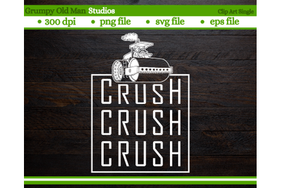 crush crush crush| bulldozer