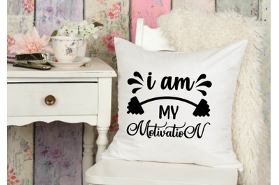 i am my motivation svg design