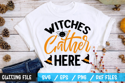 Witches gather here svg