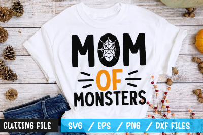 Mom of monsters svg