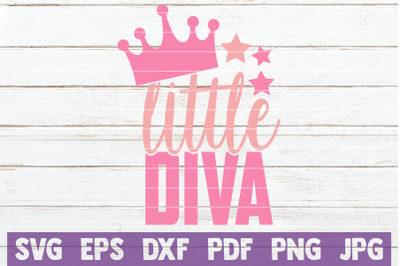 Little Diva SVG Cut File