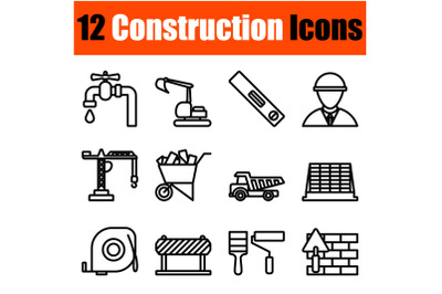 Construction Icon Set