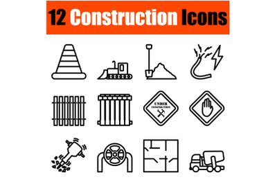 Construction Icon Set