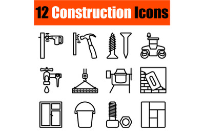 Construction Icon Set