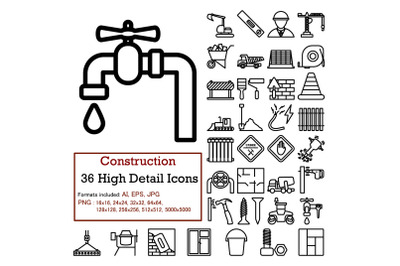 Construction Icon Set