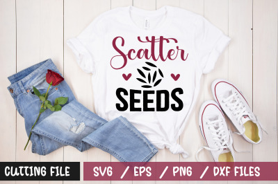 Scatter seeds svg