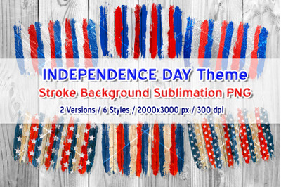 Independence Day, 4th of July, US flag Theme Sublimation PNG