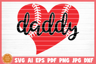 Baseball Dad SVG Cut File