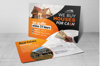 Real Estate Postcard For Investors