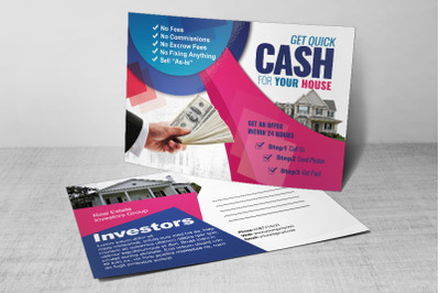 Real Estate Investors Postcard