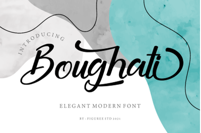 Boughati - Elegant Modern Font