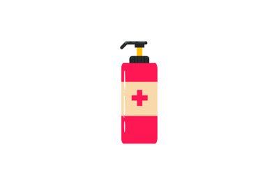 Medical Icon Pink Hand Sanitizer