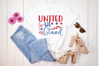 united we stand svg design