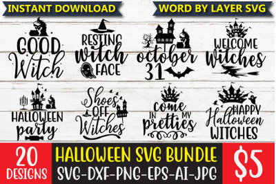 Halloween SVG Bundle