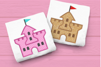 Cute Castle | Applique Embroidery