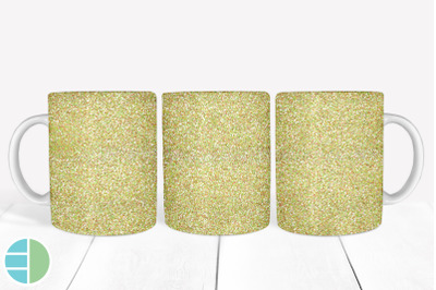 Mug Sublimation Gold Glitter Mug Designs