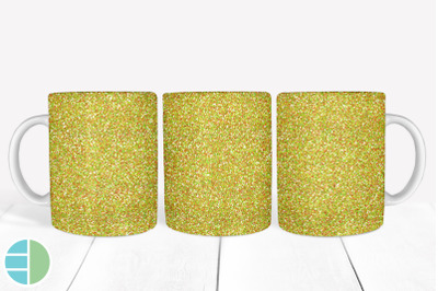 Mug Sublimation Gold Glitter Mug Designs