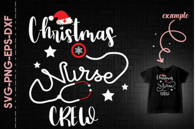 Christmas Nurse Crew Holiday Gift Xmas