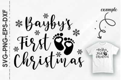 Born In 2020 Baby 1st Christmas 2020