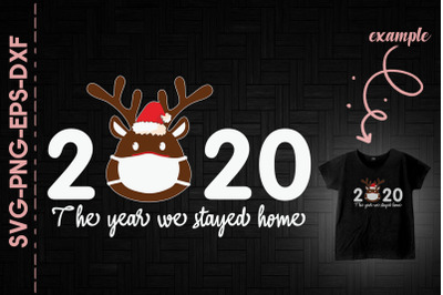 2020 The Year We Stayed Home Christmas