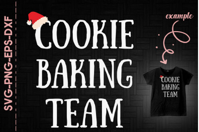 Cookie Baking Team Christmas Baking