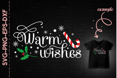 Warm Wishes Candy Canes Mistletoe