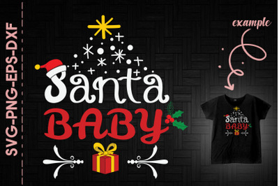 Santa Baby Christmas Gift Happy Holiday