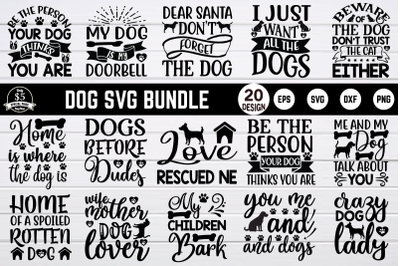 dog svg bundle